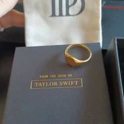 Taylor Swift TTPD Ring Sz 8