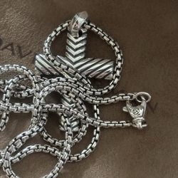 1.15 Troy Ounce Silver Necklace David Yurman