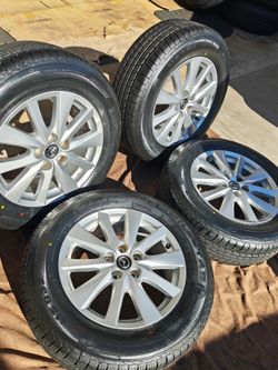 17" MAZDA WHEELS NEW TIRES