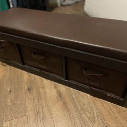 Storage Bench (Brown)