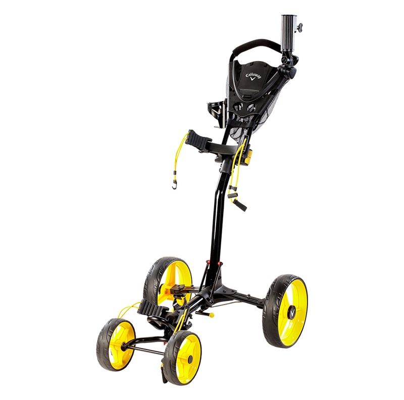 Callaway Golf Trek 4 Wheel Compact Push Cart
