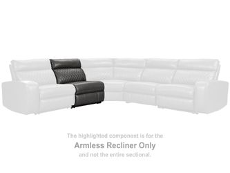 Samperstone Gray Armless Recliner 5520319