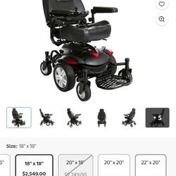 *Price Drop*Titan AXS Mid-Wheel Power Wheelchair