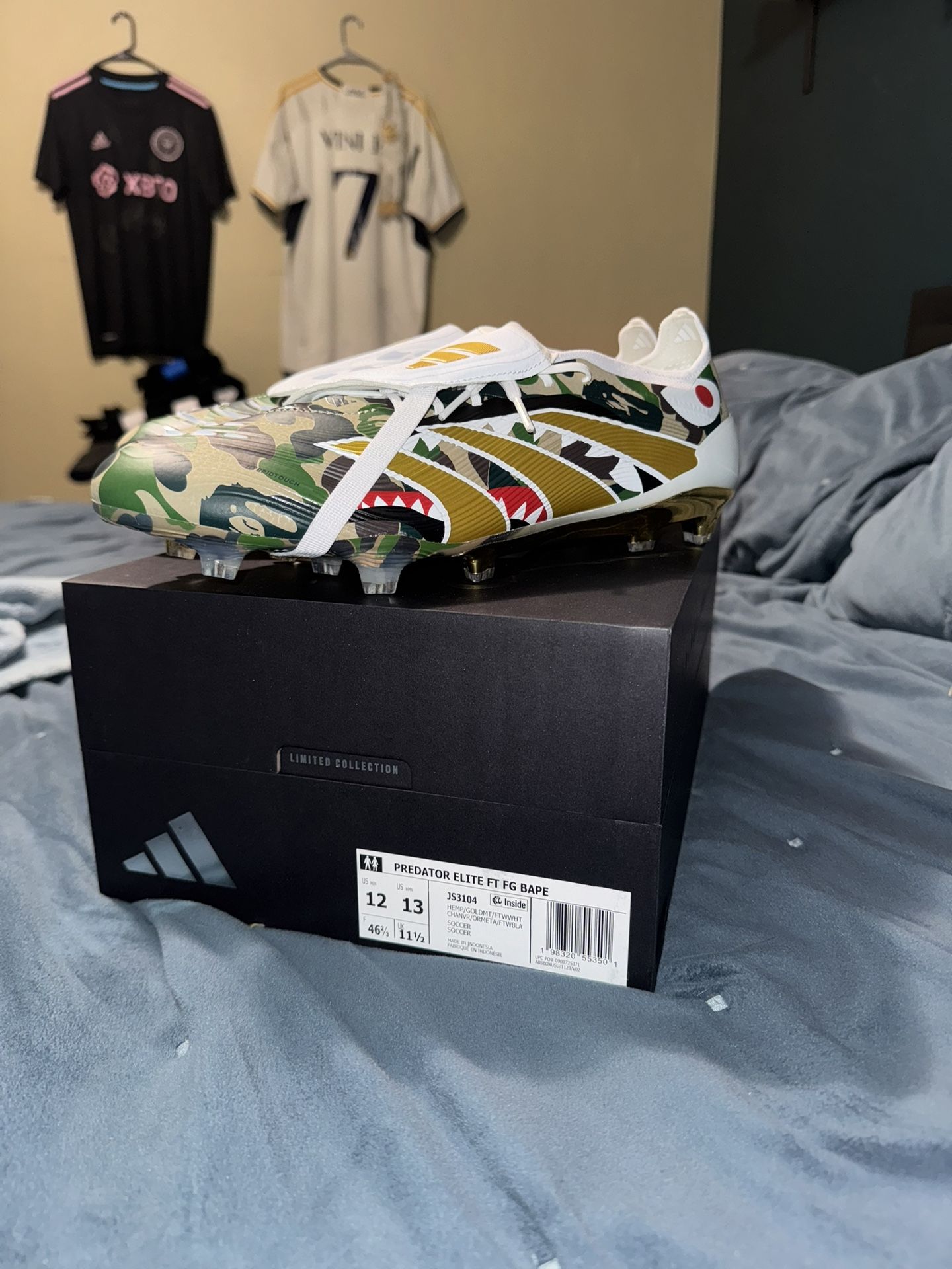 Bape X Adidas Predator