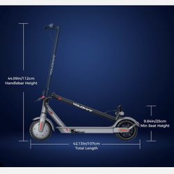 YOLOWAY YS1 Commuter Electric Scooter, 15MPH Max Speed, Front Suspension NIB