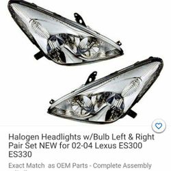Lexus ES300 Headlights (BRAND NEW)