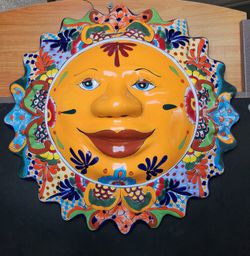 Large Talavera Sun 22 Inch