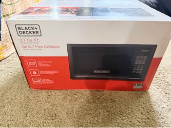 Black Decker 0.7 cu. ft. Microwave Oven