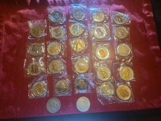 They are limited edition coins.
For collection