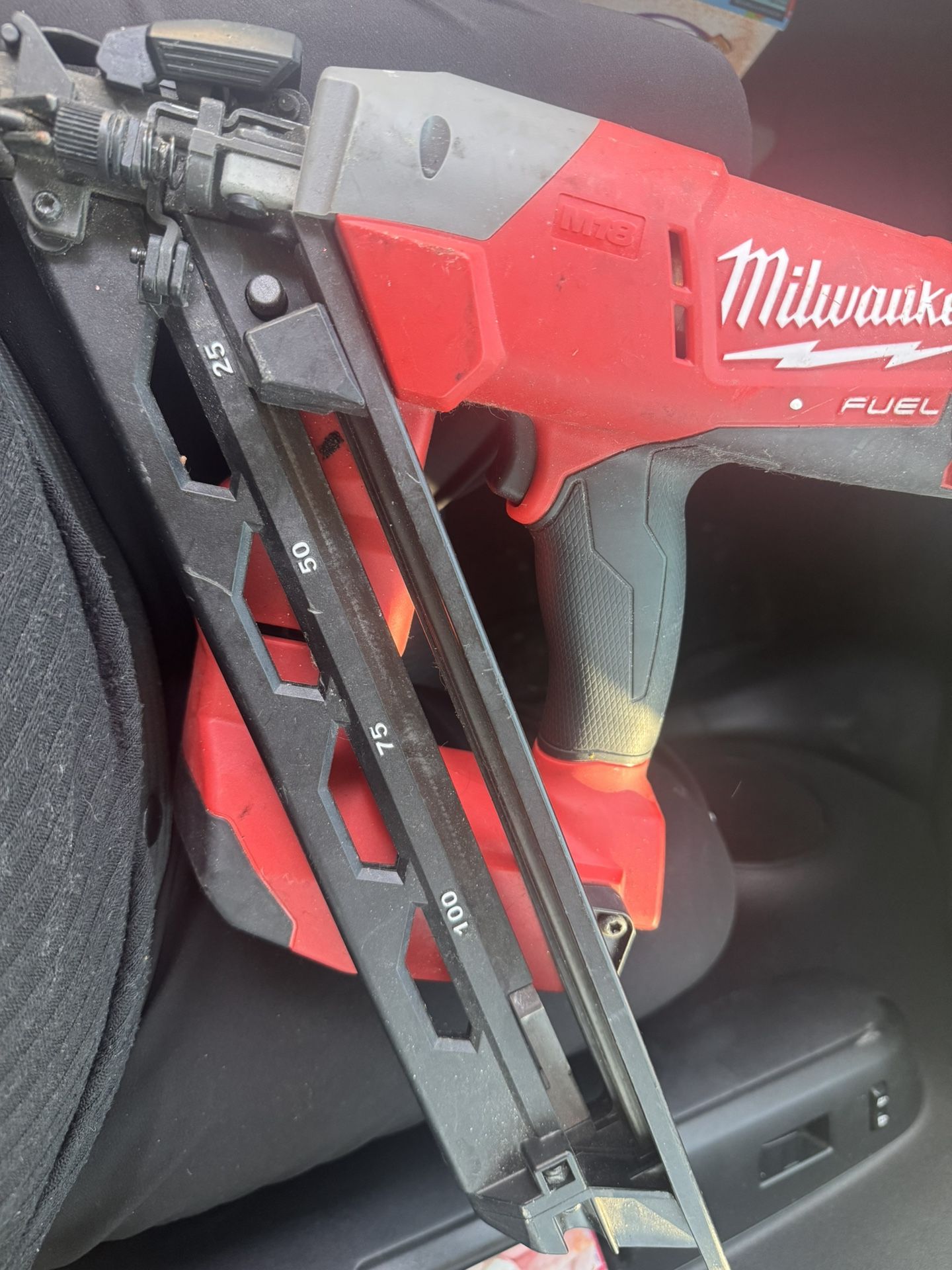 milwaukee nail gun