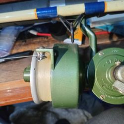 Fishing Rod And Reel From The '70s