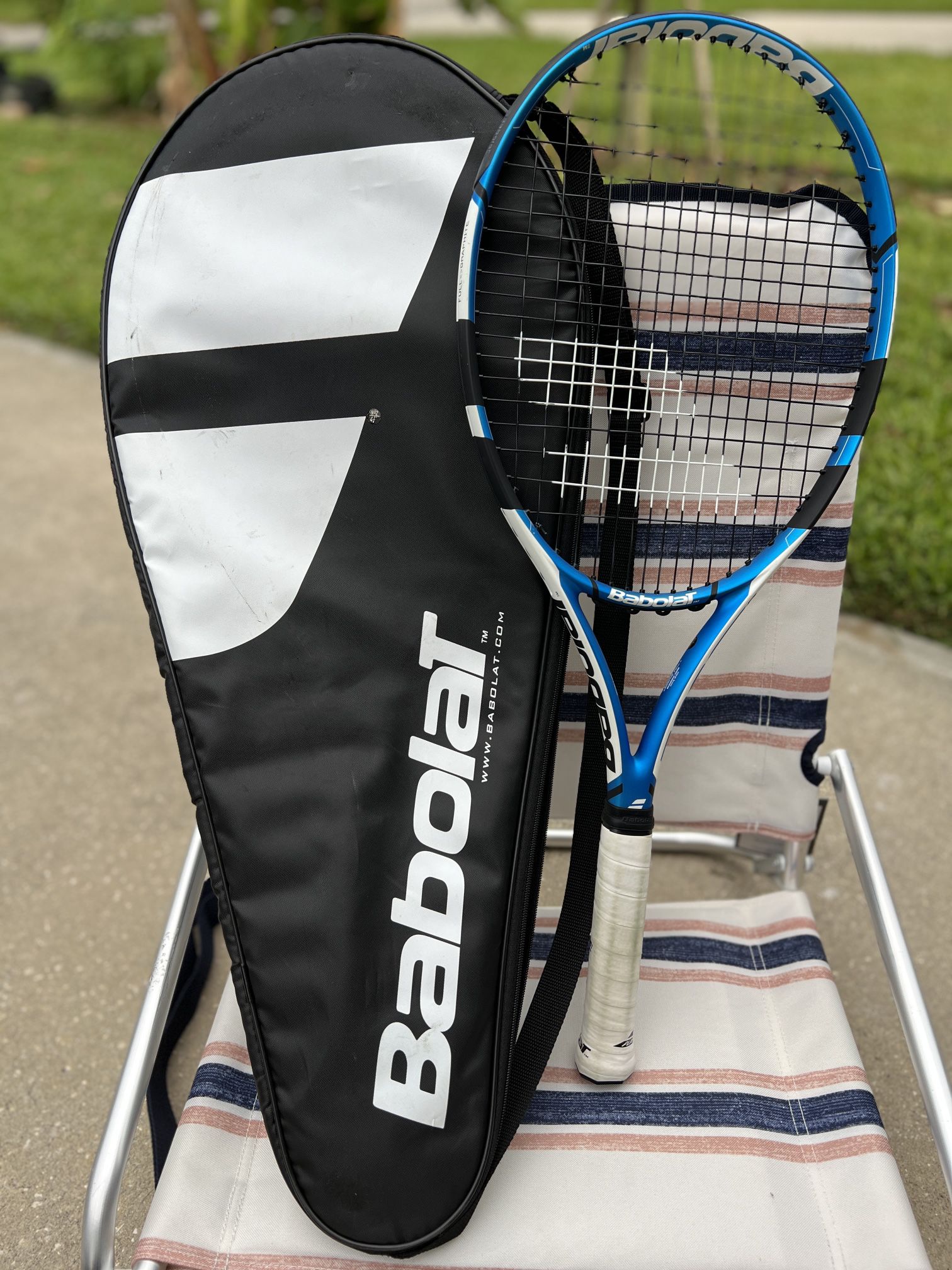 Babolat Boost D Tennis Racket Full Graphite 105 In² Grip Size 4¼ Number 2 w Bag