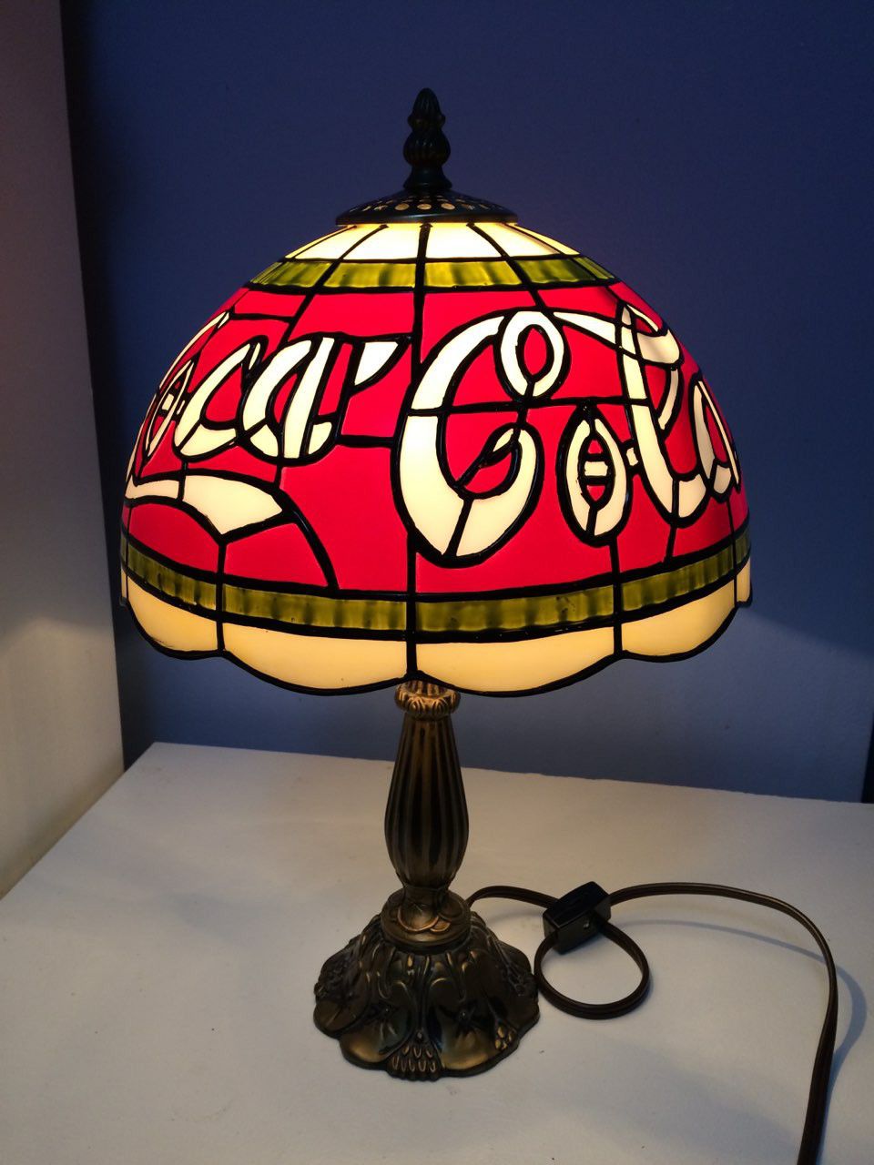 Coca Cola Lamp