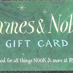 BARNES & NOBLE GIFT CARD