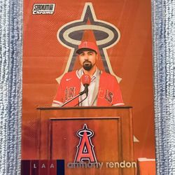 Anthony Rendon Los Angeles Angels 2020 Topps Stadium Club Chrome Photo Variation