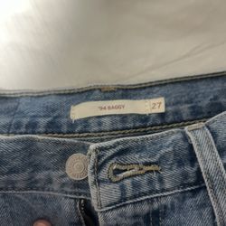 levi’s size 27w