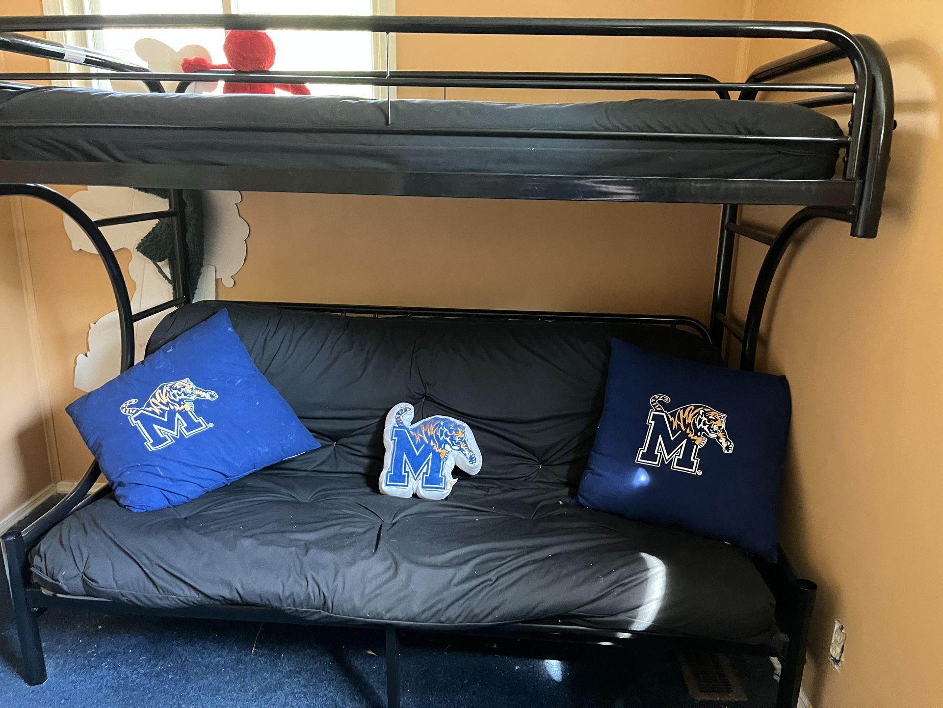 Metal Futon Bunkbed