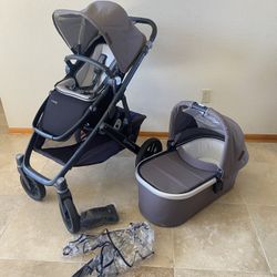 Uppababy Cruz V2 Stroller with Bassinet Theo