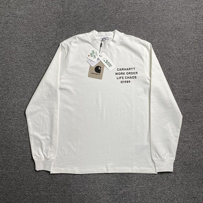 Carhartt White Hammer Print Long Sleeves