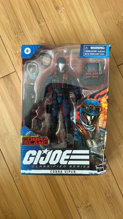 Hasbro G.I. Joe Classified Series Cobra Viper Action Figure 4+ w/ Gun