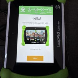 LeapFrog LeapPad Academy Kids’ Learning Tablet, Green
