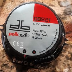 Polk Audio Car Speaker  51/4 Inches
