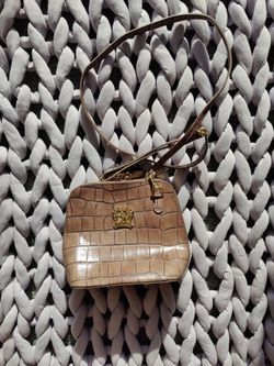 Pratesi Firenze Crossbody Bag Purse Genuine Leather 