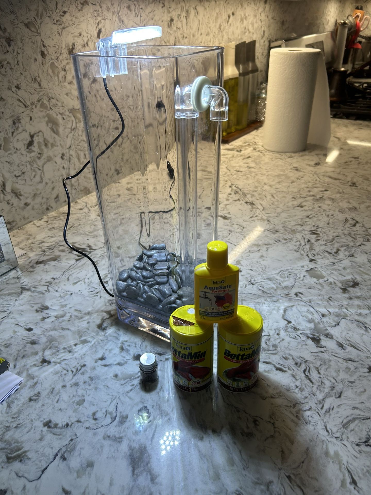 Easy Clean Fish Tank For Betta Or Gold