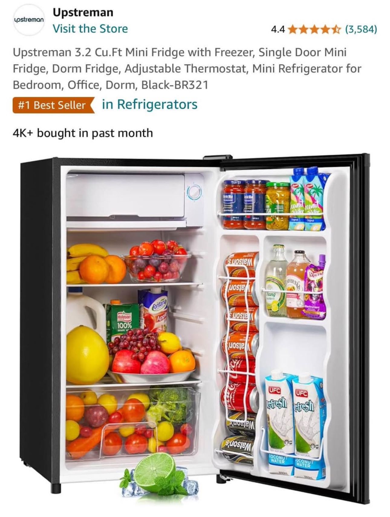 Single Door Mini Fridge