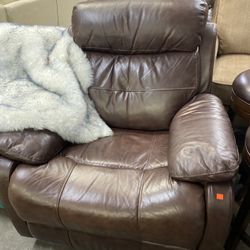 Leather Brown Recliner