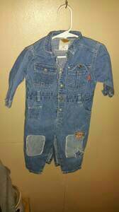 Harley Denim coveralls 18m