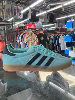 Adidas Gazelle Indoor Clear Mint Black Gum