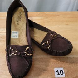 Dexflex Comfort Brown Loafers - Size 8,5 (10)