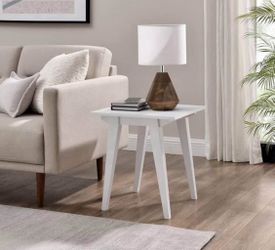 New 3 Piece White Solid Wood Coffee & Side Tables Set