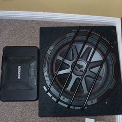 Kicker Amp And Speaker