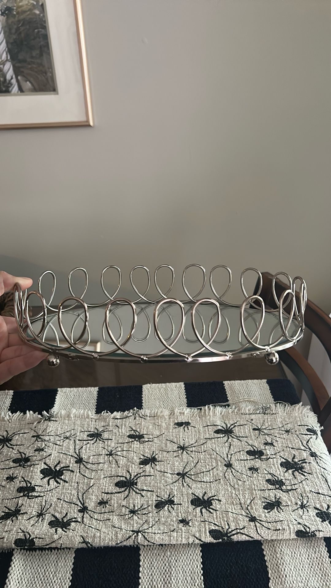 Mirrored Perfume Tray