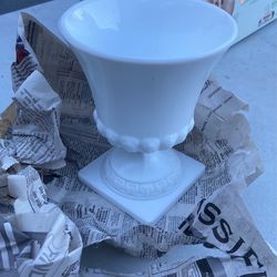 Milk Glass Vase