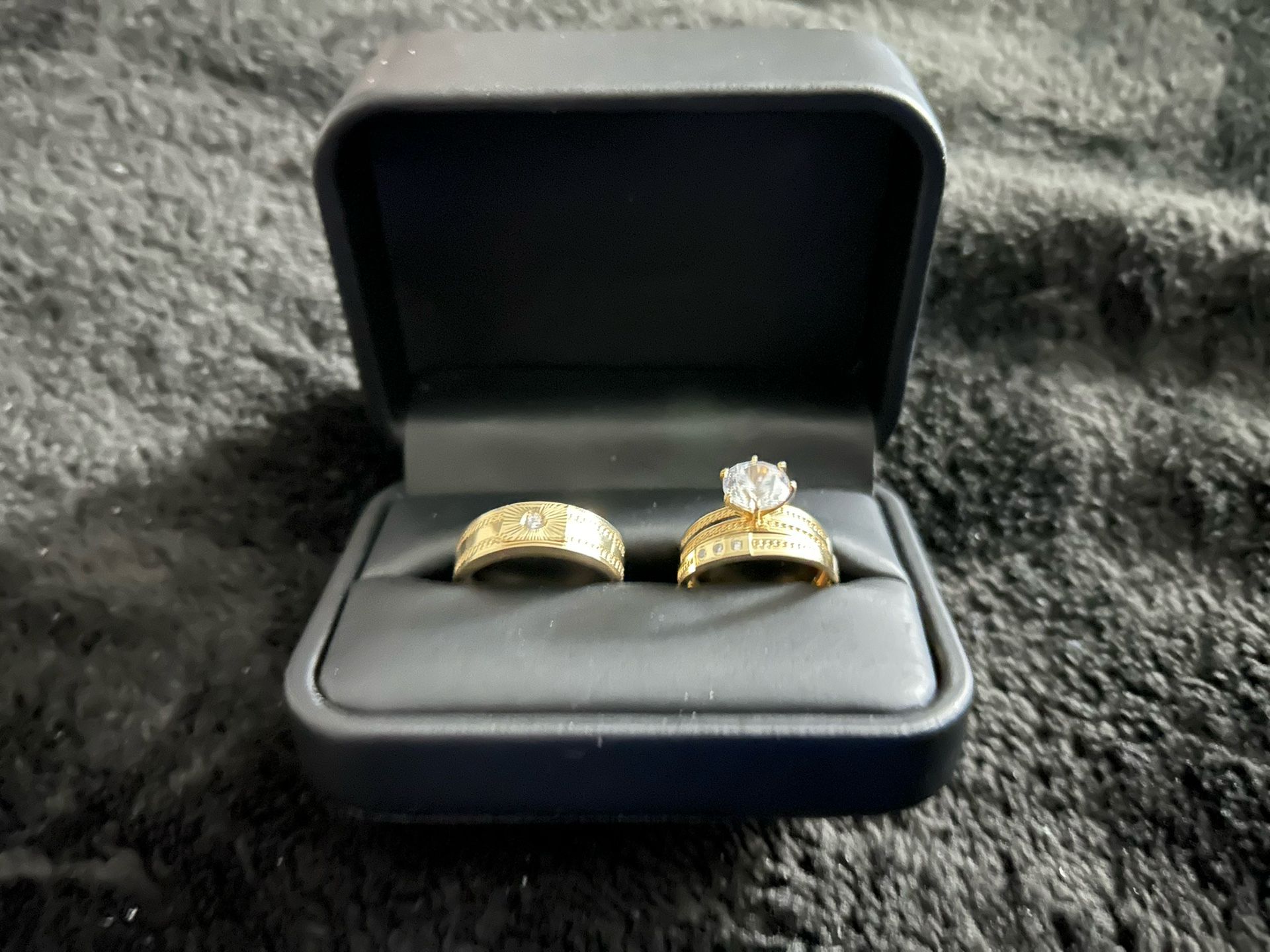 Beautiful 14k Wedding ring set