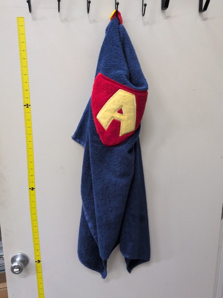 KIDS TOWEL CAPE "A" . City Of Orange $5