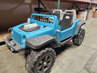 Power Wheels Jeep Hurricane in blue