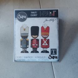 Tim Holtz Sizzix Alterations Thinlets Dies - Harvey, Colorize