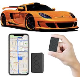 Mini GPS Tracker for Vehicles (for Vehicles, Cars, Pets, Family) GPS Tracker for Kids with Weatherproof Magnetic Case Real-time Refresh Real-time Glob