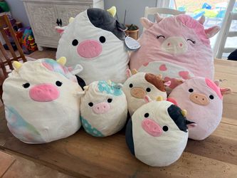 Squishmallow Cow Lot