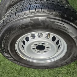 4 MERCEDES SPRINTER RIMS&TIRES LT245-75R16 