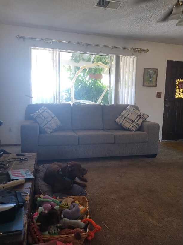 Couch And Recliner F