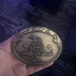 Don’t Tread On Me Belt Buckle
