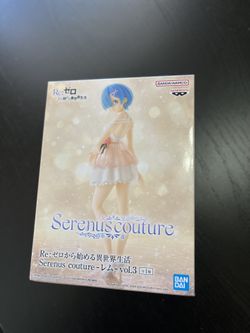 RE ZERO SERENUS COUTURE FIGURE 