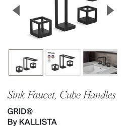 Kallista Grid Series Sink Faucet Read Description 