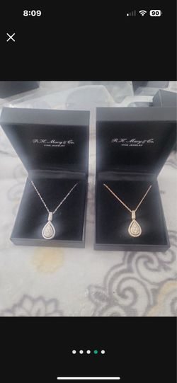10k gold diamond necklace