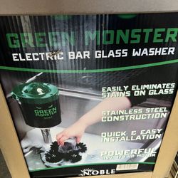Green Monster Electric Bar Glass Washer